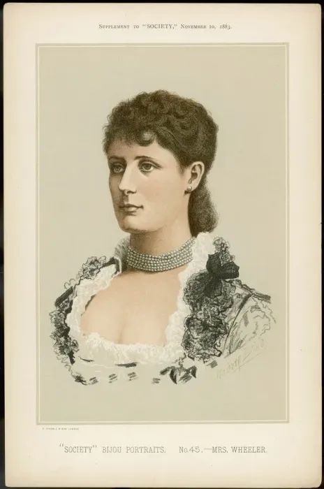 Gerahmter Druck : Frau Wheeler