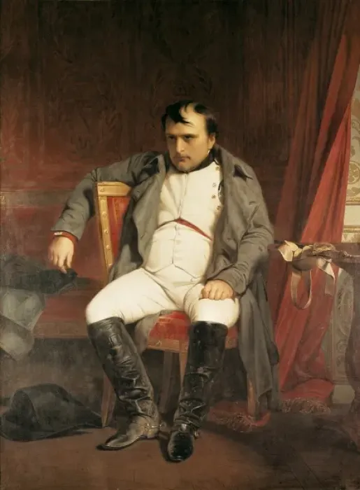 Gerahmter Druck : Napoleon nach seiner Abdankung Gerahmter Druck : Napoleon nach seiner Abdankung