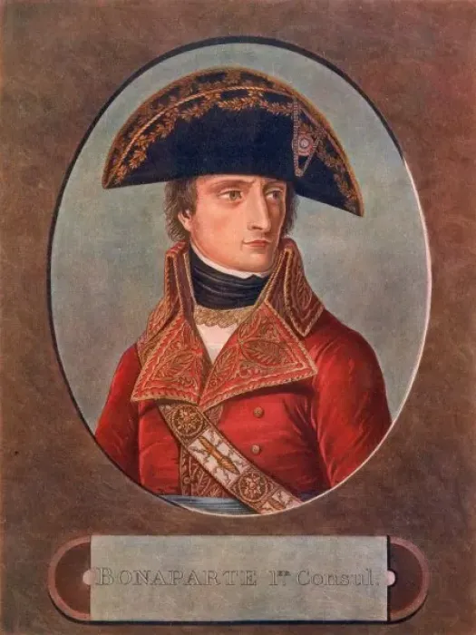 Gerahmter Druck : Napoleon ( Appian, Buch 2)