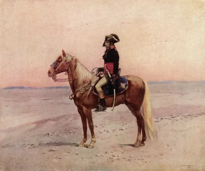 Gerahmter Druck : Napoleon in Ägypten Gerahmter Druck : Napoleon in Ägypten