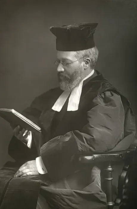 Gerahmter Druck : Nathaniel Markus Adlers