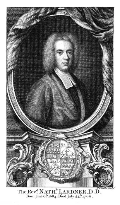 Gerahmter Druck : Nathaniel Lardner Gerahmter Druck : Nathaniel Lardner