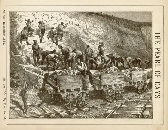 Gerahmter Druck : Arbeiter der Eisenbahnen Gerahmter Druck : Arbeiter der Eisenbahnen