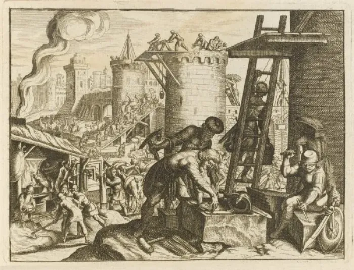 Gerahmter Druck : Nehemia in Jerusalem Gerahmter Druck : Nehemia in Jerusalem