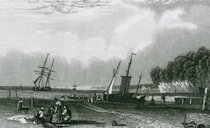 Gerahmter Druck : Nordfleet, Kent Gerahmter Druck : Nordfleet, Kent