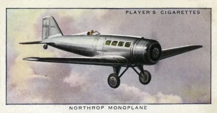 Gerahmter Druck : Northrop Alpha Monoplane Gerahmter Druck : Northrop Alpha Monoplane