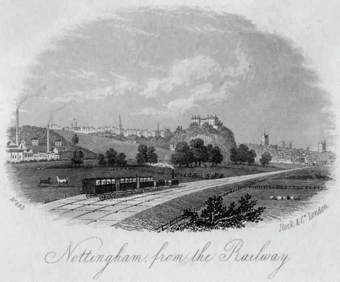 Gerahmter Druck : Nottingham Gerahmter Druck : Nottingham
