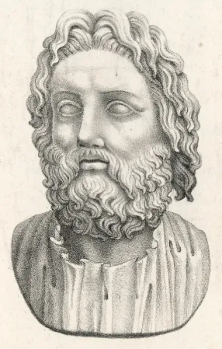 Gerahmter Druck : Numa Pompilius Gerahmter Druck : Numa Pompilius
