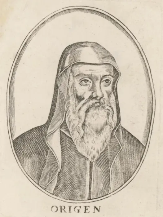Gerahmter Druck : Origen (Unbekannt)