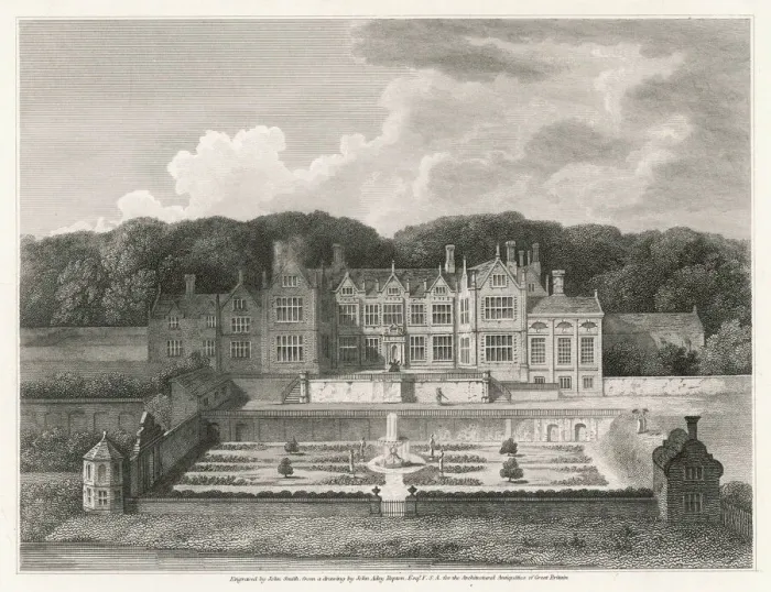 Gerahmter Druck : Oxnead Hall, Norfolk Gerahmter Druck : Oxnead Hall, Norfolk