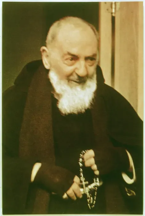 Gerahmter Druck : PADRE PIO. Franziskus Forgone, Name im Glauben Pius von Pietrelcino bekannt Gerahmter Druck : PADRE PIO. Franziskus Forgone, Name im Glauben Pius von Pietrelcino bekannt