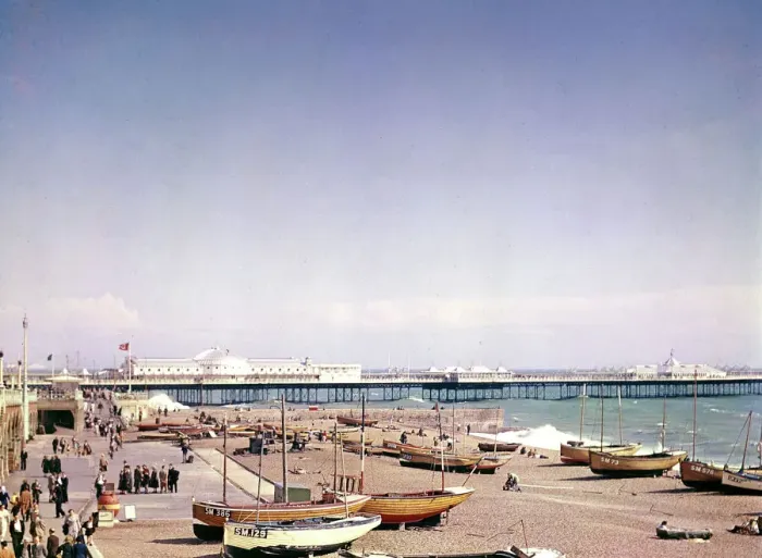 Gerahmter Druck : Schlosspier, Brighton Gerahmter Druck : Schlosspier, Brighton