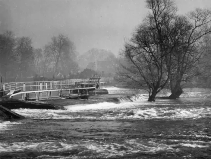 Gerahmter Druck : Pangbournes Stausee Gerahmter Druck : Pangbournes Stausee