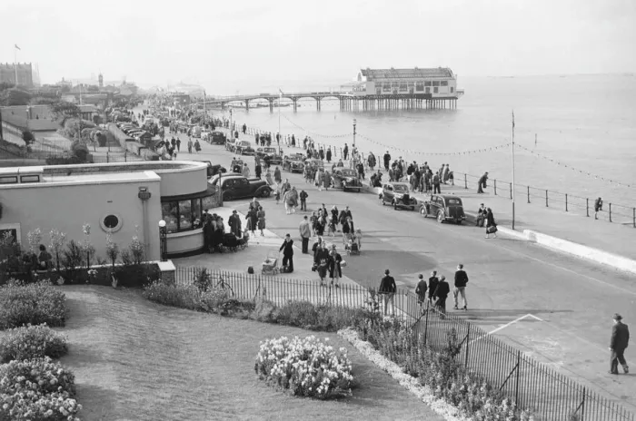 Gerahmter Druck : Marsch in Cleethorpes Gerahmter Druck : Marsch in Cleethorpes