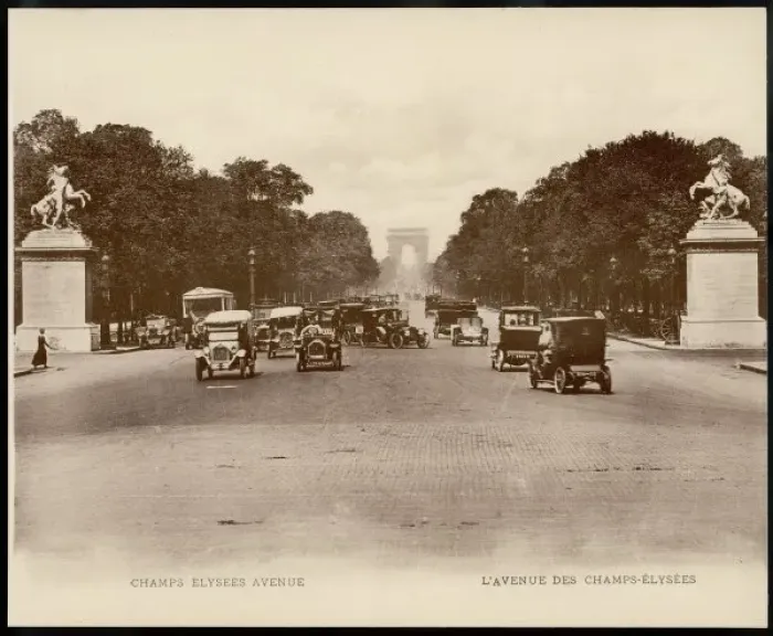 Gerahmter Druck : Paris, Champs-Elysées Gerahmter Druck : Paris, Champs-Elysées