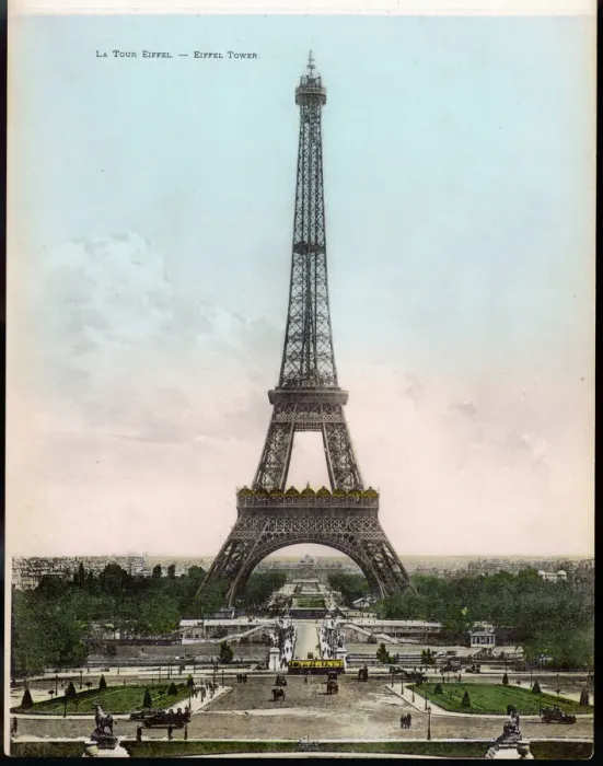 Gerahmter Druck : Paris / Eiffelturm 1890 Gerahmter Druck : Paris / Eiffelturm 1890