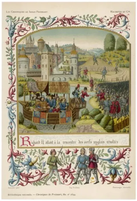 Gerahmter Druck : Bauernkrieg Gerahmter Druck : Bauernkrieg