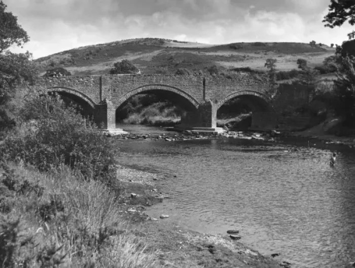 Gerahmter Druck : Pennybontbrücke Gerahmter Druck : Pennybontbrücke