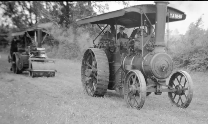Gerahmter Druck : Burrell-Devonshires Allzweckdampfmaschine Gerahmter Druck : Burrell-Devonshires Allzweckdampfmaschine