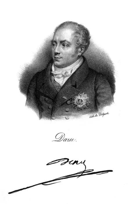 Gerahmter Druck : Pierre Comte Daru Gerahmter Druck : Pierre Comte Daru