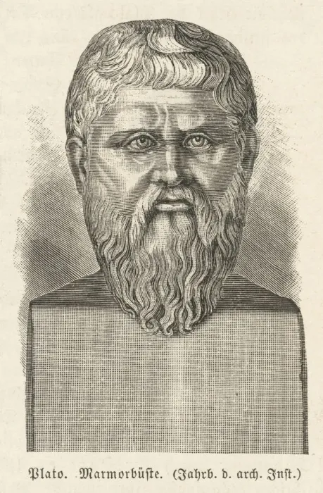 Gerahmter Druck : Platon (Sculptur) Gerahmter Druck : Platon (Sculptur)