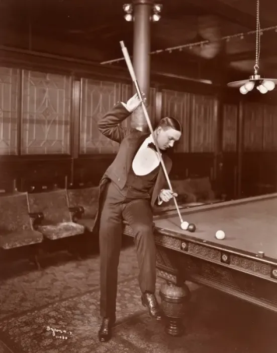 Gerahmter Druck : Spielten Billard Gerahmter Druck : Spielten Billard