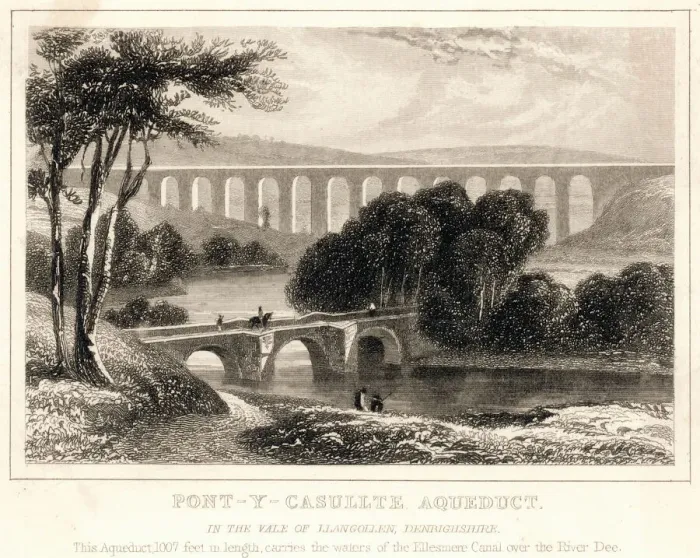 Gerahmter Druck : Der Pontcysyllte-Aquädukt Gerahmter Druck : Der Pontcysyllte-Aquädukt
