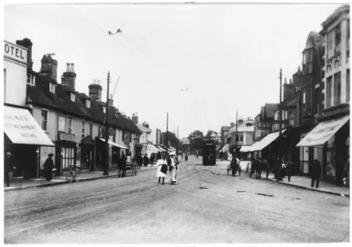 Gerahmter Druck : Poole - 1909 Gerahmter Druck : Poole - 1909