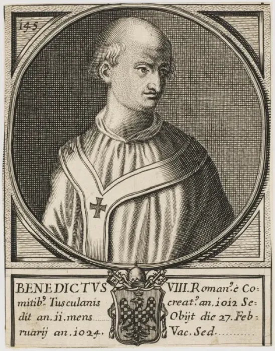 Gerahmter Druck : Benedikt IX Gerahmter Druck : Benedikt IX