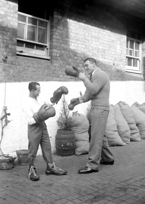 Gerahmter Druck : Der Primo Carnera Gerahmter Druck : Der Primo Carnera