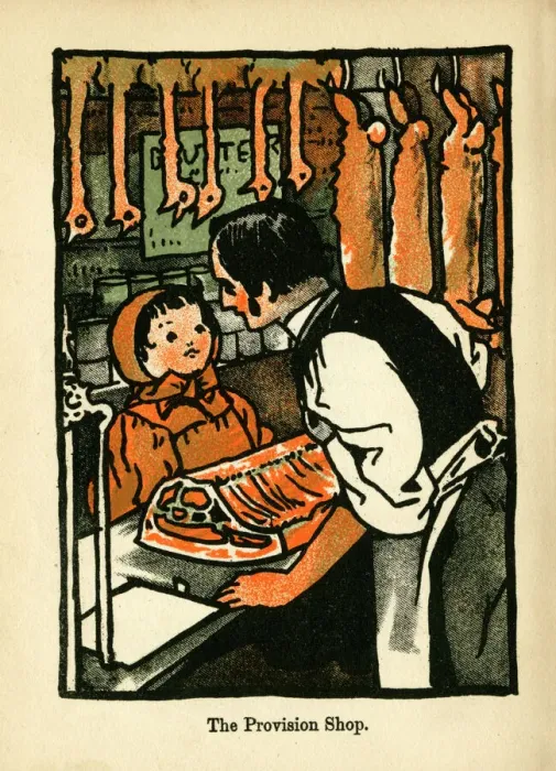Gerahmter Druck : Die Vorratsstube Gerahmter Druck : Die Vorratsstube