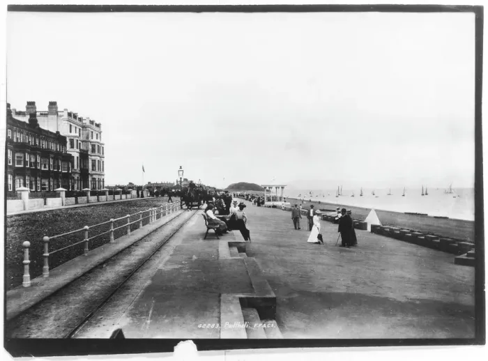 Gerahmter Druck : Pwllheli - 1893 Gerahmter Druck : Pwllheli - 1893