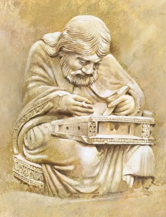 Gerahmter Druck : Pythagoras von Samos Gerahmter Druck : Pythagoras von Samos