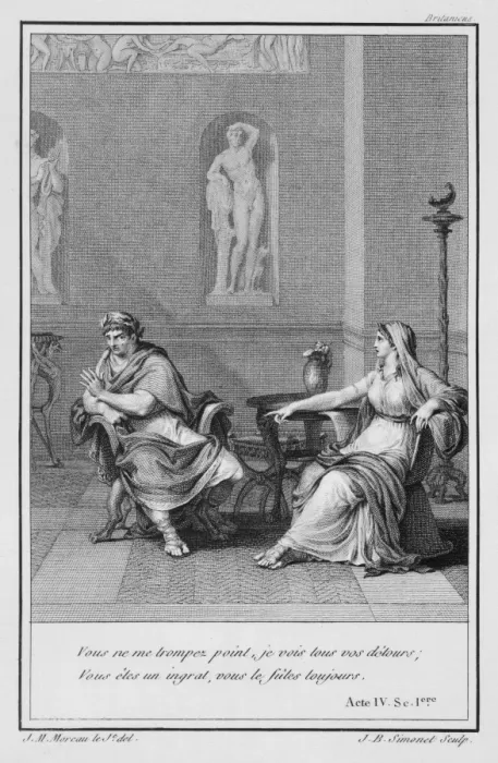 Gerahmter Druck : Racine / Britannicus Gerahmter Druck : Racine / Britannicus