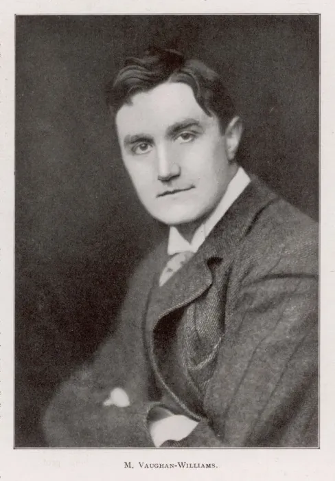 Gerahmter Druck : Ralph Vaughan Williams - Gerahmter Druck : Ralph Vaughan Williams -