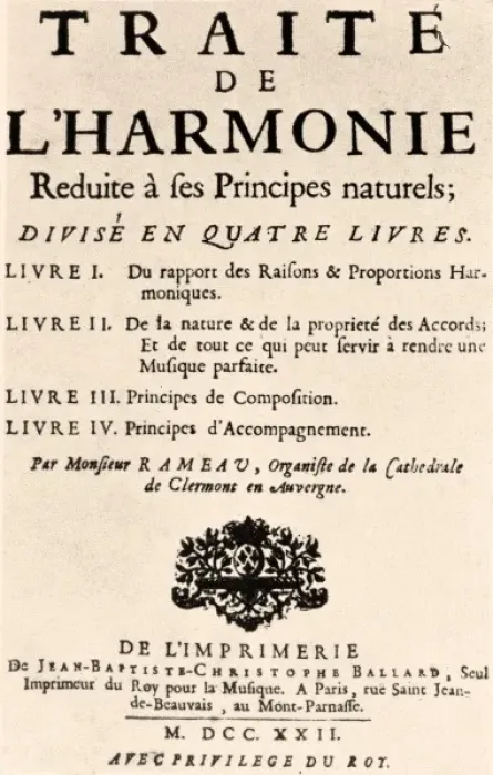 Gerahmter Druck : Jean-Philippe Rameau Gerahmter Druck : Jean-Philippe Rameau
