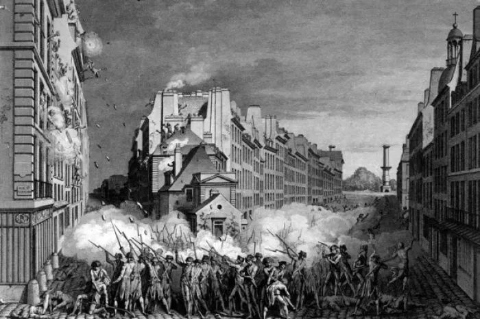 Gerahmter Druck : Cholera-Aufstände Gerahmter Druck : Cholera-Aufstände