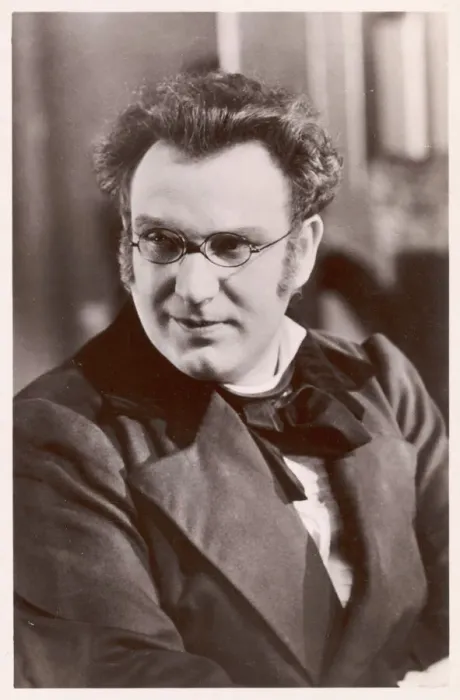 Gerahmter Druck : Richard Tauber und Schubert Gerahmter Druck : Richard Tauber und Schubert