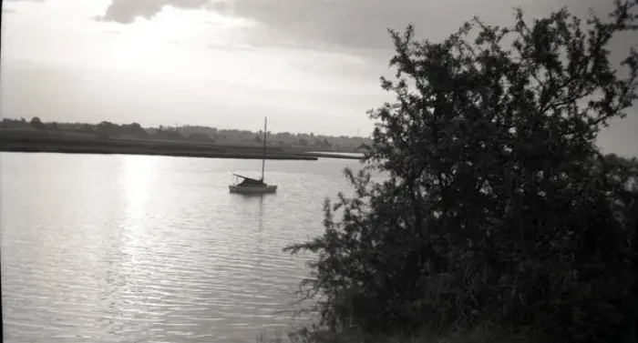 Gerahmter Druck : Der Fluss Crouch, Kent