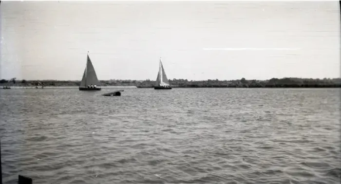 Gerahmter Druck : Der Fluss Crouch, Kent