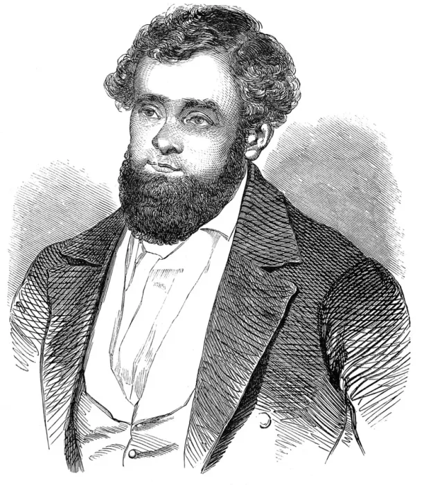 Gerahmter Druck : Robert Blum (1804-1848) Gerahmter Druck : Robert Blum (1804-1848)