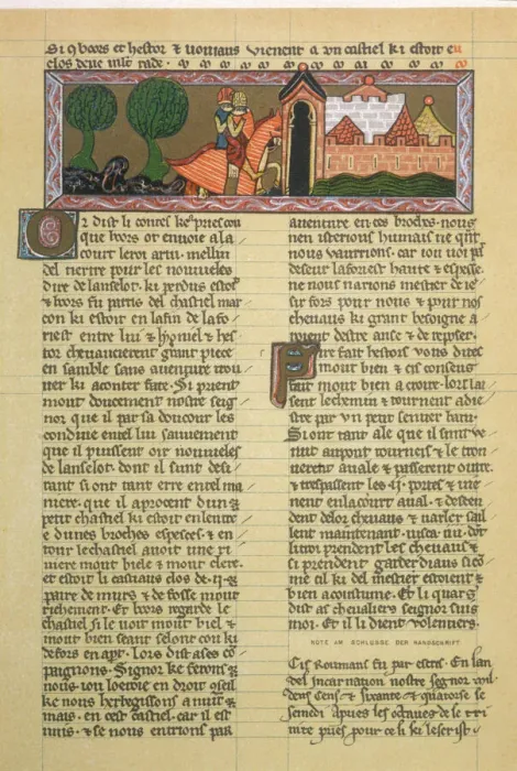Gerahmter Druck : Ritter der Trennung von Arthus Gerahmter Druck : Ritter der Trennung von Arthus