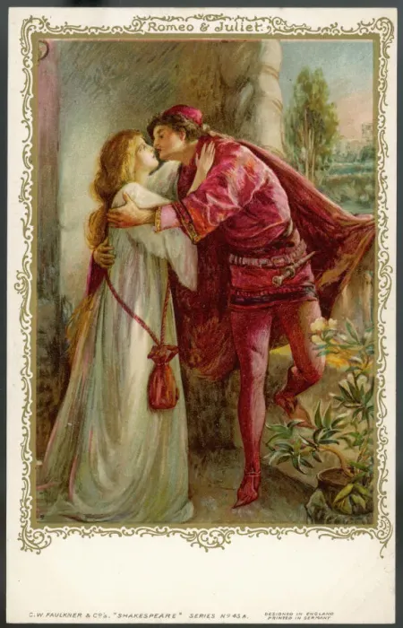 Gerahmter Druck : Romeo und Julia Gerahmter Druck : Romeo und Julia