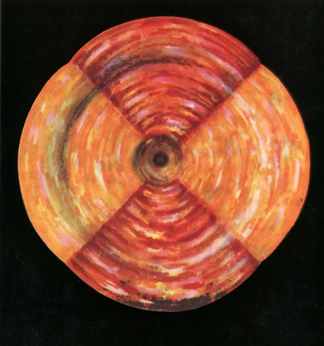 Gerahmter Druck : Die Wurzelchakras Gerahmter Druck : Die Wurzelchakras