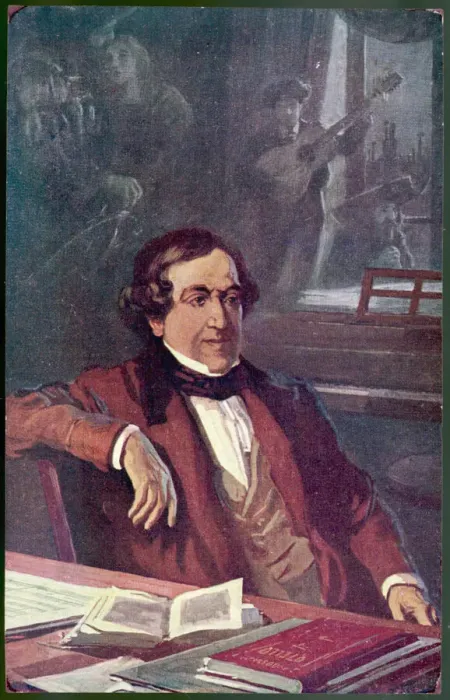 Gerahmter Druck : Balestrieri Rossini Gerahmter Druck : Balestrieri Rossini