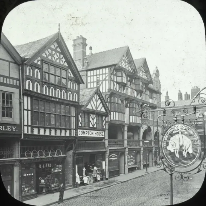 Gerahmter Druck : Die Reihen, Chester Gerahmter Druck : Die Reihen, Chester
