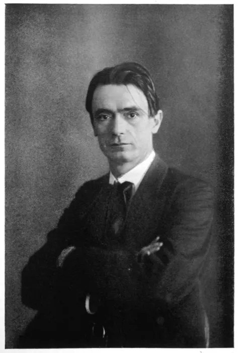 Gerahmter Druck : Rudolf Steinerr Gerahmter Druck : Rudolf Steinerr