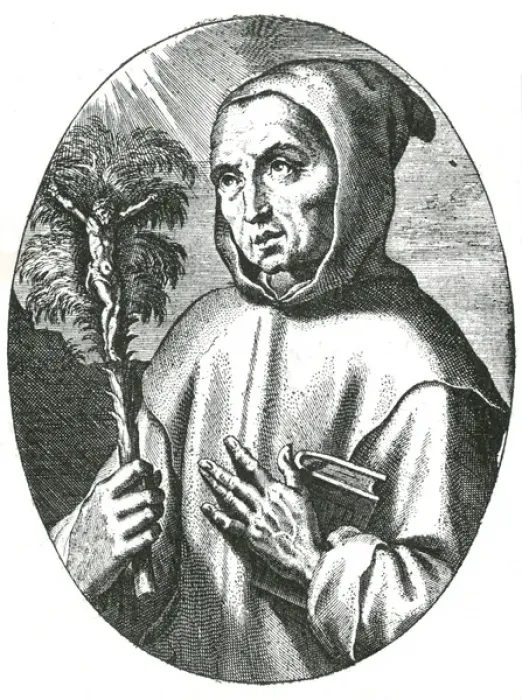 Gerahmter Druck : Heiliger Brunhild Gerahmter Druck : Heiliger Brunhild
