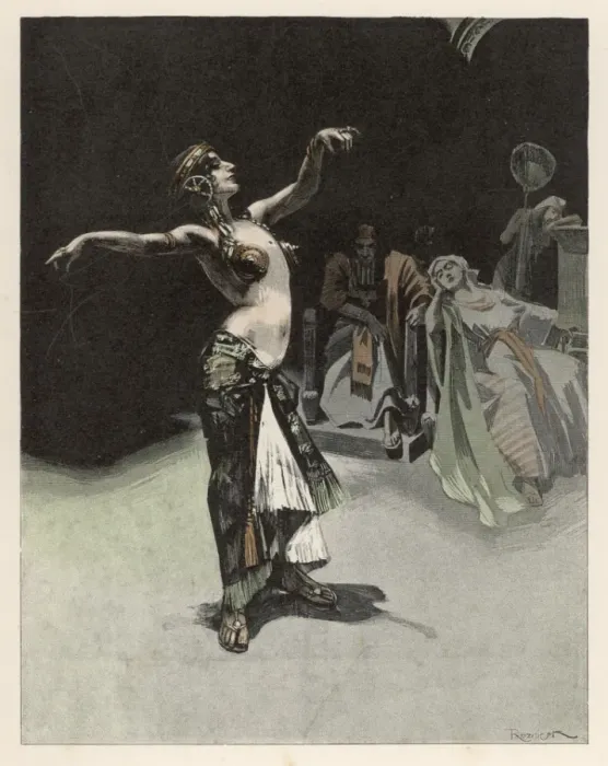 Gerahmter Druck : Salome (Reznicek) Gerahmter Druck : Salome (Reznicek)