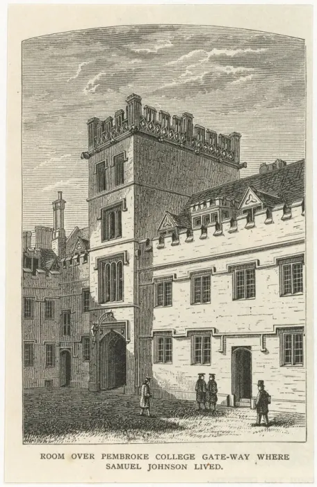 Gerahmter Druck : Samuel Johnson / Oxford Gerahmter Druck : Samuel Johnson / Oxford